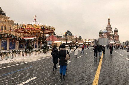 Новогодние автобусные туры в Москву
