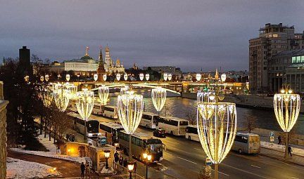 Новогодние автобусные туры в Москву из Уфы